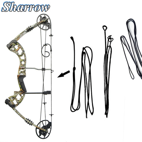 JUNXING M125 Compound Bow String Original Factory for Replace Change String Archery Hunting Bow Shooting High Quality Accessorie