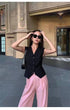 Spring Summer Korean Fashion Vest 2025 New Women Short Fashion V-neck Sleeveless Casual Blazer Waistcoat Coats Female Tops