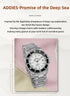 ADDIES Luxury Women's Watches Elegant Classic 36mm Business Ladies Watch BGW9 Luminous Waterproof Steel Quartz Woman Watches