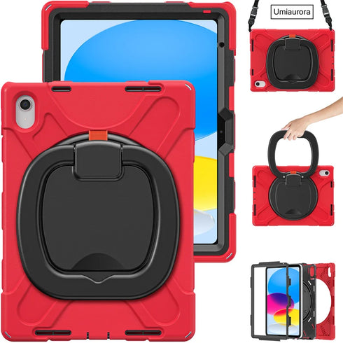For IPad 7th 8th 9th 10.2 10th Gen Air 2 3 4 5 10.9 Mini 6 9.7 Pro 11 12.9 2022 Case Rotation Handle Stand Kids Shockproof Cover (Copy)