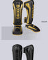 Professional Free Fighting Leg Protector with Foot Back Sanda Boxing Fighting Taekwondo Protective Equipment Adult and Children