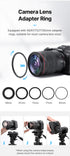 Ulanzi RT02 Universal Teleprompter Prompter DSLR Camera Smartphone Tablet Laptop Teleprompter Live Streaming Video Recording