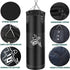 Heavy Punching Bag Set with Ceiling Hook Steel Chain Hanging Heavy Bag for Adults Muay Thai MMA Taekwondo Home Gym Training
