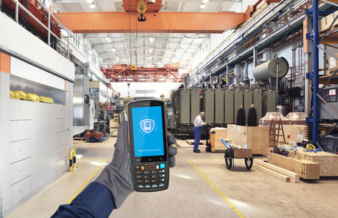 UROVO RT40 Digital Keyboard Pdas Android 10 4G Inventory Handheld Barcode Scanner Mobile Data Terminal Rugged Pda
