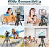 Mini Tripod for Camera, 25inch Aluminum Tabletop Camera Tripod, Portable Travel Tripod , for Cameras, Projectors, Spotting Scope
