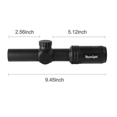 1-5x24 Scopes Compact Scope Hunting Scopes Tactical Sight Wide Angle Sight