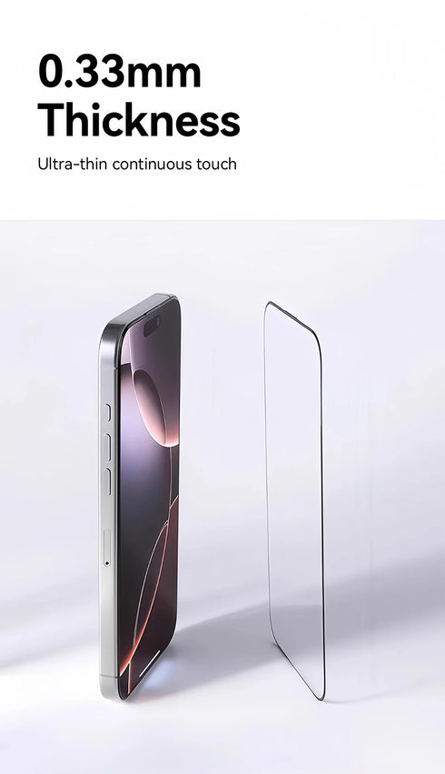 Joyroom 1/2/3pcs For iPhone 17 Pro Max HD Glass Screen Protector For iPhone 17/17Pro/17Air Full Screen Tempered Glass Protection