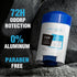 72-Hour Long-Lasting Deodorant Men,Aluminum-Free Fresh Scent,Pure Sport for Gym & Workout,Underarm Odor Body Remove,No Stains