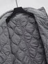 Autumn Winter Women Standing Collar Light weight Sleeveless Cotton Coat Vest Women Pocket Decoration Tank Top
