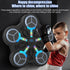 Upgraded Kids Smart Bluetooth Boxing Trainer w/ 5-Target Scoring, Built-in Battery & Music for Home Fitness