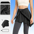 Activewear Skirt One-piece, Adjustable-strap Skirt That Covers The Hips Modest Yoga Skirt