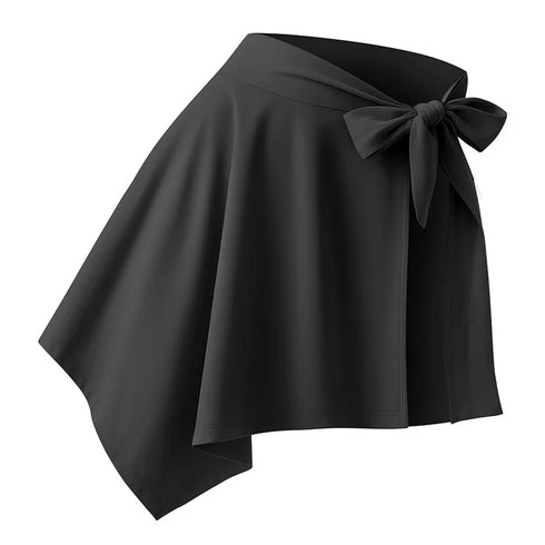 Activewear Skirt One-piece, Adjustable-strap Skirt That Covers The Hips Modest Yoga Skirt