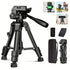 Mini Tripod for Camera, 25inch Aluminum Tabletop Camera Tripod, Portable Travel Tripod , for Cameras, Projectors, Spotting Scope