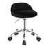 WOLTU Swivel Office Stool with Wheels Height Adjustable Computer Chair With Low Backrest Work Roller Rocker Dressing Stool