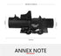 1x-4x Fixed Dual Purpose Scope With Mini Red Dot Scope Red Dot Sight Hunting Scopes