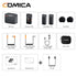 Comica Vimo C 2.4G Mini Wireless Lapel Microphone with Charging Case, for Smartphone Camera Podcast Interview YouTube Facebook