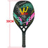 Camewin 3K Beach Tennis Racket Full Carbon Fiber Rough Surface Outdoor Sports Racket For Men Women Adult Senior Player 2024 New