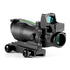 Adjustable 4x32 Red Dot 1x 4x Scope Red Dot Tactical Scope 20mm Rail Scope for Hunting