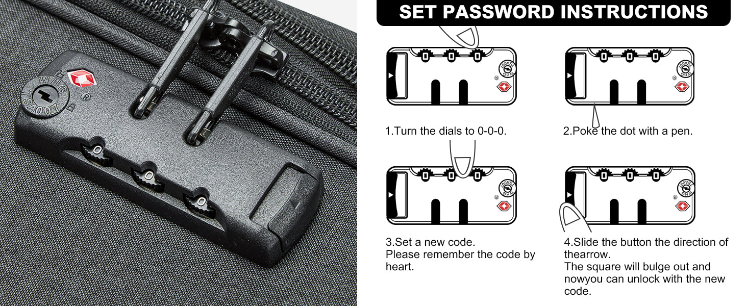 British Traveller Cargo Case 53.5x40x21cm Lightweight hand luggage 4 Rolls TSA Lock Soft Luggage fabric