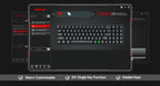 Redragon BS136 Gaming Keyboard & Mouse Combo, 75% K628 Tri-Mode Wireless RGB Mechanical Keyboard and 7200 DPI Gamer Mouse Bundle