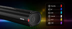 Redragon GS821 Computer Soundbar - Hi-Fi Stereo PC Speaker with BT 5.3, Optical/HDMI ARC/AUX/USB Port, 3 EQ Modes,