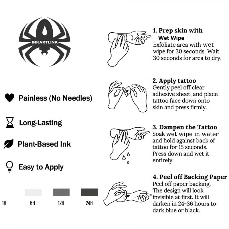 One Piece ACE temporary tattoo sticker, waterproof magic tattoo, lasts to 15 days fake tattoo, semi permanent tattoo