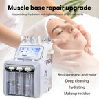 6in1 Dermabrasion Peel Spa Facial Rejuvenation Machine Skin Rejuvenation Hydro Dermabrasion Aqua Deep Cleansing Skin Care Device