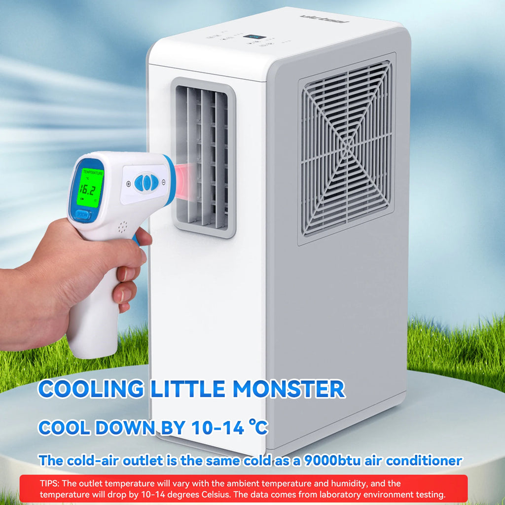 Portable Air Conditioner Mobile Air Cooler Dehumidifier With 24H Timer Remote Control EU Plug For Office Bedroom