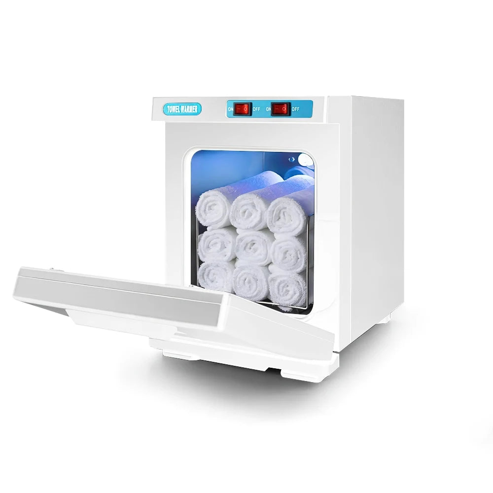 5L UV Sterilizer Towel Warmer, 150W Fast Heating Aluminum Chamber, Professional for Spa & Beauty Salon Hygiene