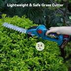 Cordless Electric Hedge Trimmer 2 in 1 Household Lawn Mower Garden Trimming Power Tools For Makita Battery Scissors Pruning Saw