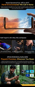 Blackview BL7000 AI 5G Rugged Phone Android 15, MTK 6300, 6.78" FHD+ 120Hz, 7500mAh/33W, Rugged Smartphone Dual SIM NFC/IP69K