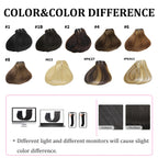 Clip in Hair Extensions Straight 100% Remy Human Hair Clip in Extensions Invisible Seamless Clip ins Hair Extension 8pcs Natural