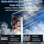 Portable Air Conditioner Mobile Air Cooler Dehumidifier With 24H Timer Remote Control EU Plug For Office Bedroom