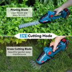 Cordless Electric Hedge Trimmer 2 in 1 Household Lawn Mower Garden Trimming Power Tools For Makita Battery Scissors Pruning Saw