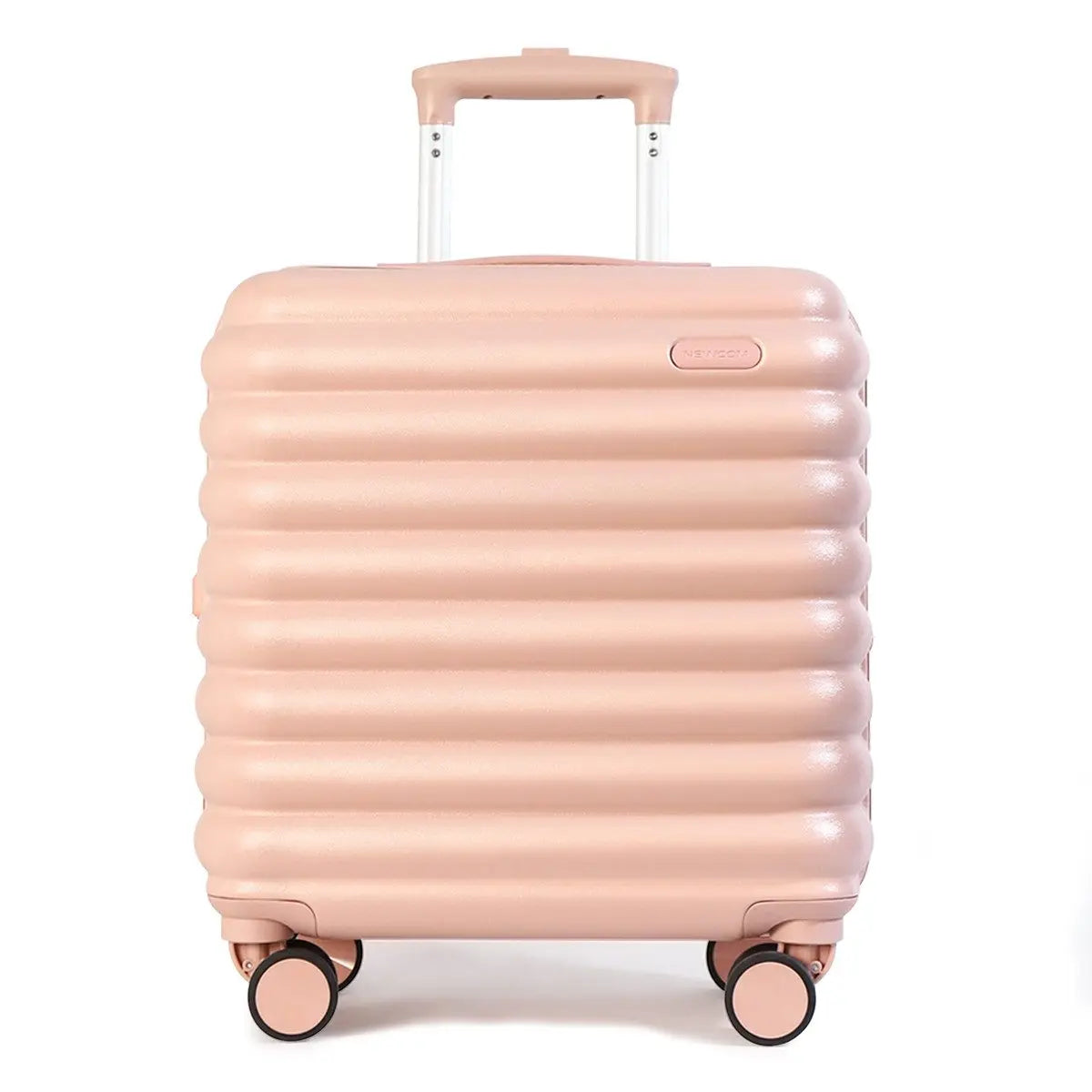 SUPER SOLU suitcase (18-inch hand luggage/22-inch checked luggage, selectable separately), PC+ABS lightweight trolley with antibacterial nanosilver handle, TSA lock, organizer interior hand fan – shipped from Germany Main image