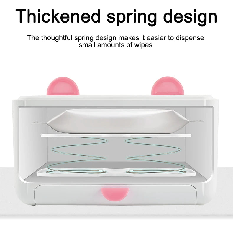 Baby Wet Wipes Heater Thermostat Tissue Paper Facial Mask Warmer Case Wet Towel Dispenser Thermal Napkin Heating Insulation Box