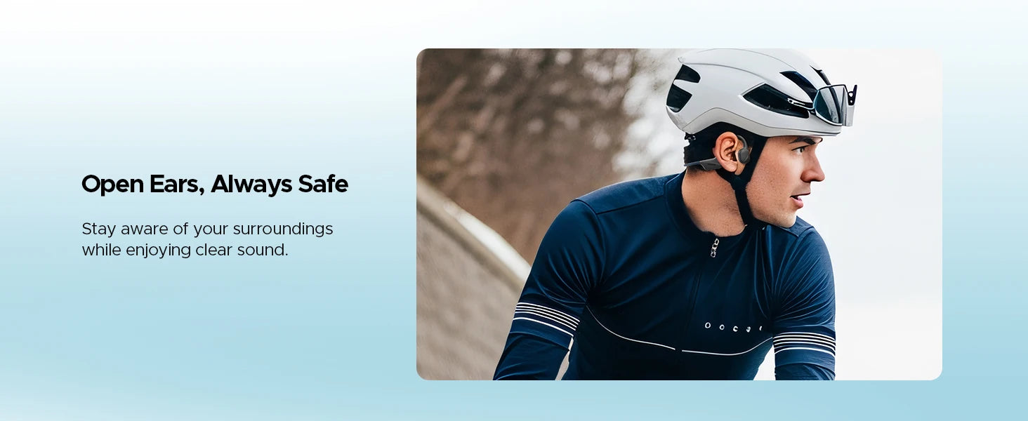 DOOGEE BoneBeat Swim Bone Conduction Headphones IP68 Waterproof Swimming Open Earphones Bluetooth 5.4 Wireless Headphone 7H Life