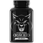 BCAA 8 1 1 Branched Amino Acids 5000mg with Vitamin B6, L Leucine, Isoleucine, Valine, Essential Amino Acids and Vitamins B6, Pre Workout, Intra Workout, Post Workout, 150 BCAA Tablets Vitastrong