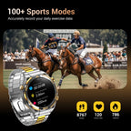 Blackview W90 Pro Smartwatch 1.43" AMOLED Display,Bluetooth Calling,Heart Rate Monitor, 900mAh/ 20Days Standby,Men's Smartwatch