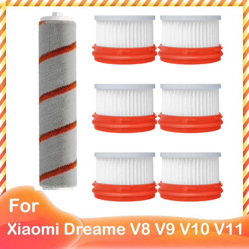 Compatible for Xiaomi Dreame V9  V10 V11 V8 V9B V9P XR Accessories Main Brush HEPA Filter Wireless Handheld Parts