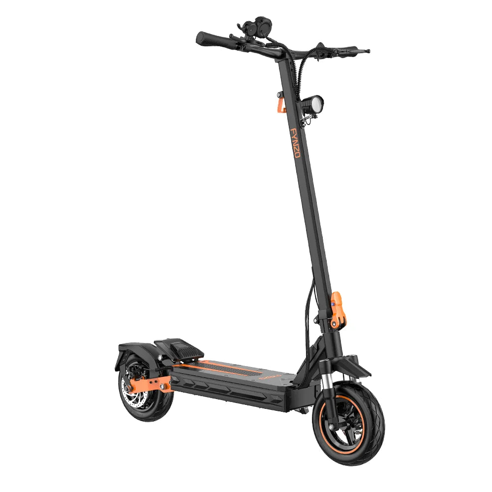 NFC Fynzo S11 Fold E-Scooter 1100W 15.6Ah 45km/h Max Speed Dual Suspension 10" Tubeless Tires 60km Range Front Suspension Fork