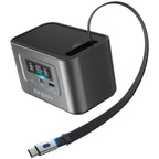 AFERIY Nano100 100W 99.2Wh Portable Power Station, LiFePO4 Battery, 1.5H Fast Charge, Dual 100W PD, with Type-C Cable