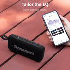 Tronsmart Trip 2 Speaker Portable Bluetoth Speaker with Enhanced Bass, IPX7 Waterproof, 20H Playtime,for Camping, Hiking & Outdoor