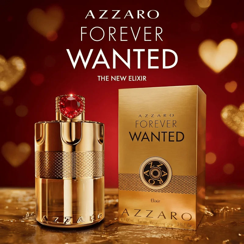 AZZARO Forever Wanted Elixir – 100ml (3.38 Fl Oz) Men’s Luxury Eau de Parfum, Sophisticated Scent for Daily & Special Moments Main image