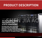 Commercial Nitrogen Preservation Wine Grater Dispenser Automatic Preservation Wine Refrigerator Red Wine Dispenser