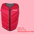 Neoprene life jacket the fishing vest water jacket sport adult children life vest clothes swim skating ski rescue boats drifting