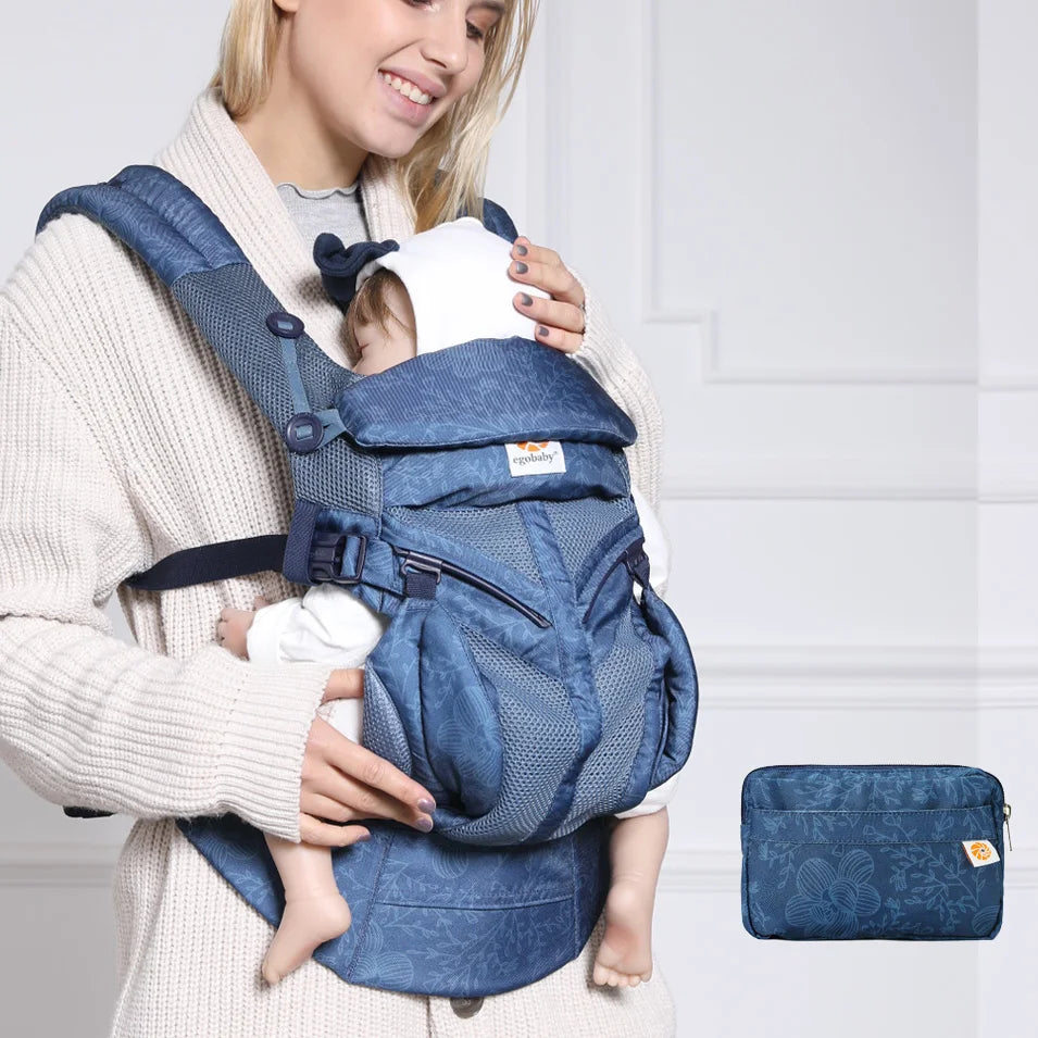 Egobaby Omni Baby Carrier Cotton Breathable Ergonomic Backpacks Holder Shoulder Waist Belt Sling Suspenders 360