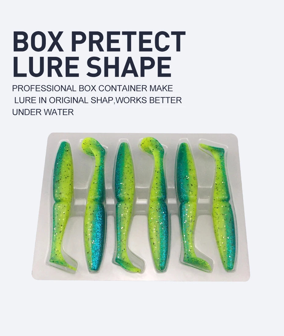 ESFISHING Fishing Lure Easy Shiner 100mm125mm155mm 200mm pesca isca artificial Silicone Bait Leurre Souple pike bass
