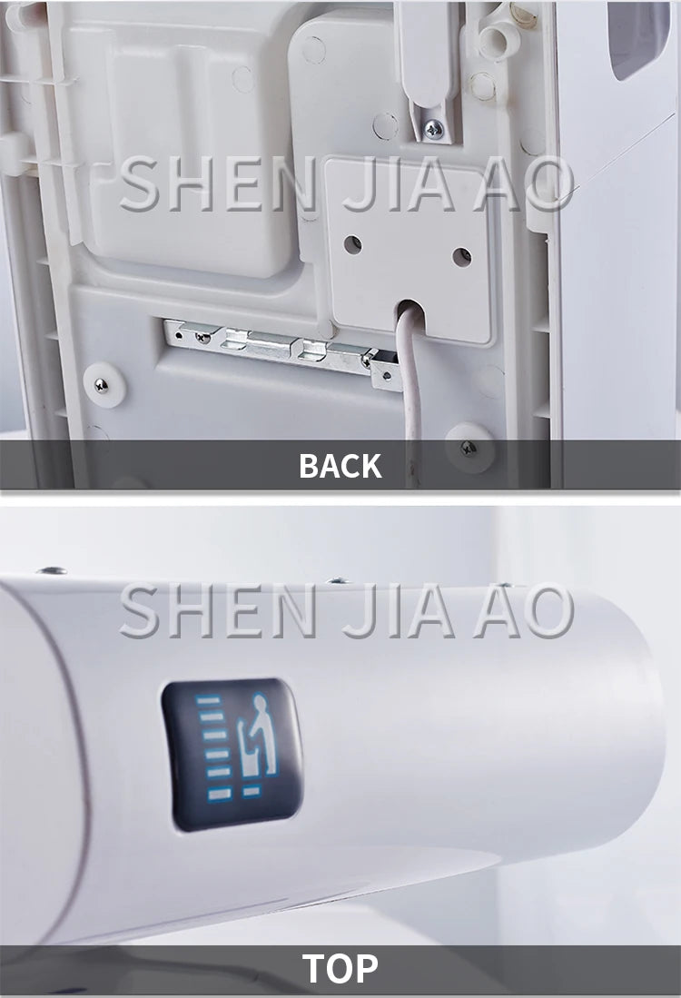 High Speed Hand Dryer Fully Automatic Induction Hand Dryer Hotel Hand Blowing Dual Motor Jet Quick Hand Dryer 2000W