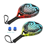 Kawasaki Padel Tennis Carbon Fiber Soft EVA Face Tennis Paddle Racquet Racket with Padle Bag Cover Power Beach Tennis Paddle